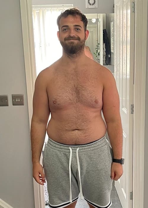 James M. transformation - Before